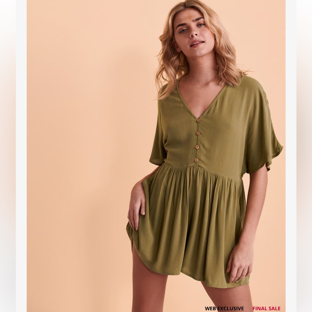 Roxy
ENDLESS JOURNEY Short Sleeve Romper